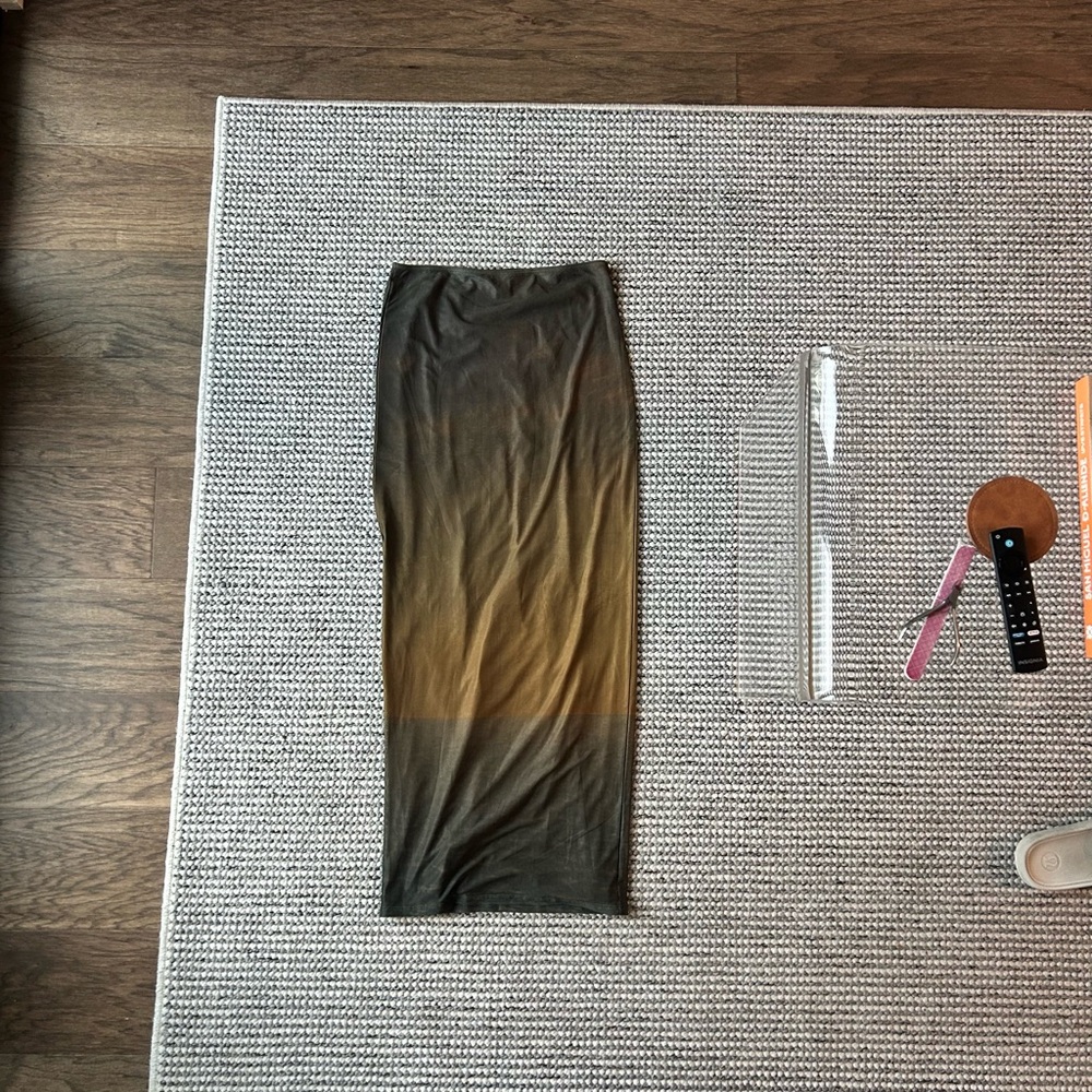 Gradient Green/Brown Skirt